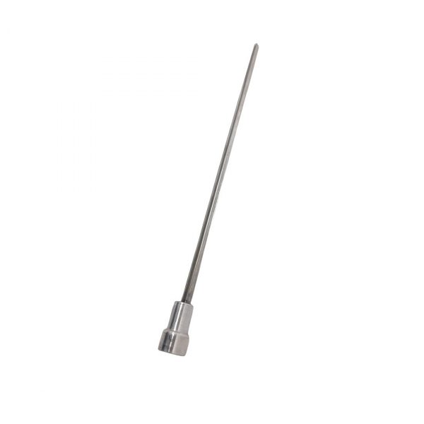 Espeto Duplo 70cm De Inox Com Cabo Madeira - Churrasco - Laurindos