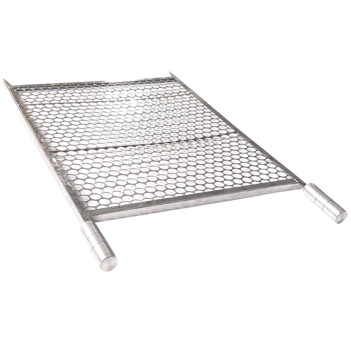 Grelha Cesto Espeto Giratório 65cm Grill Laurindos Curto